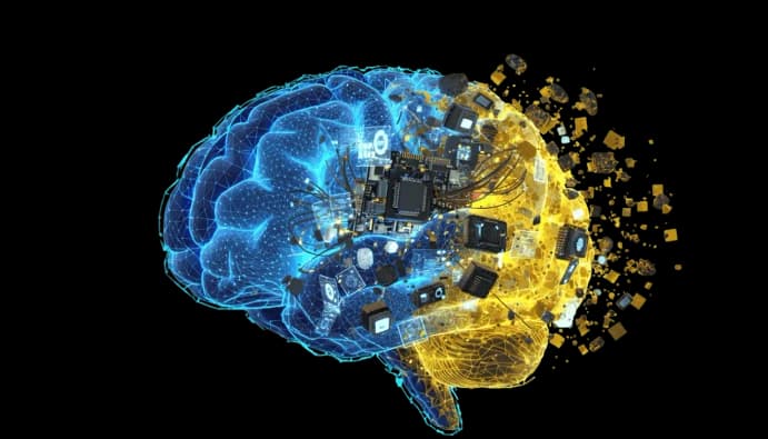 AI Brain Concept